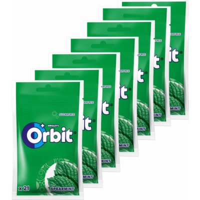 Orbit Žvýkačky Spearmint sáček 29 g – Sleviste.cz