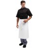 Zástěra Whites Chefs Clothing standardní zástěra do pasu bílá