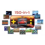 LEXIBOOK LCD herní konzole, 150 her Auta – Zboží Živě