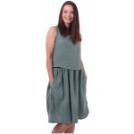 Jožánek kojicí mušelínové šaty Marlen zelené – Zboží Dáma