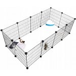 shumee C&C Zagmie modulární playpen pro štěňata a malé psy 145 x 75 cm 4 x 2 3 x 3 – Zboží Dáma