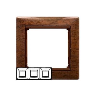 Legrand 770313 VALENA rámeček 3p hor. tón. dřevo – Hledejceny.cz