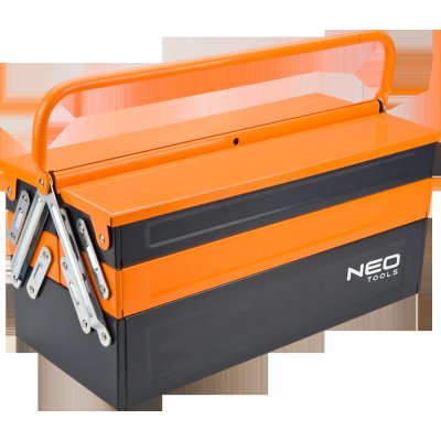 Neo Tools 84-101 kufr na nářadí 550 mm plechový rozkládací – Zboží Mobilmania