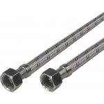 Klum, Hadice připojovací nerez 8x12, FxF, 3/8"x3/8", 30 cm, CR192C – Zbozi.Blesk.cz