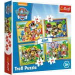 TREFL Tlapková patrola: Prázdniny 4v1 35,48,54,70 dílků – Zboží Dáma