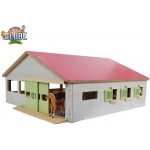 Kids Globe Horse stáj pro koně 62x56x26cm v krabičce 1:32 – Zboží Mobilmania