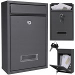 Poštovní schránka s přihrádkou na noviny Gockowiak černá – Hledejceny.cz