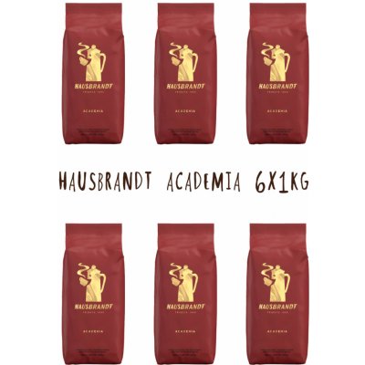 Hausbrandt Academia zrnková 6 x 1 kg – Hledejceny.cz