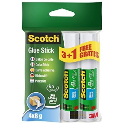 3M Scotch Lepicí tyčinka Scotch 4x8g – Zboží Dáma