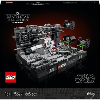 LEGO® Star Wars™ 75329 Útok na Hvězdu smrti diorama