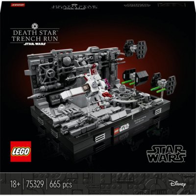 LEGO® Star Wars™ 75329 Útok na Hvězdu smrti diorama – Hledejceny.cz