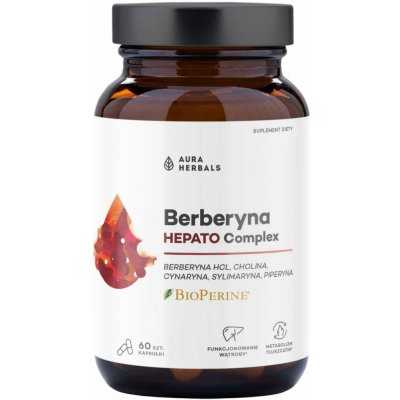 Aura Herbals Berberine Hepato Complex 60 kapslí – Hledejceny.cz