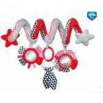 Canpol babies plyšová spirála zig zag červená – Sleviste.cz