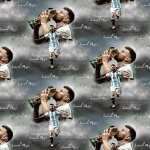 Teplákovina digital - Fotbalové hvězdy šedá – Hledejceny.cz