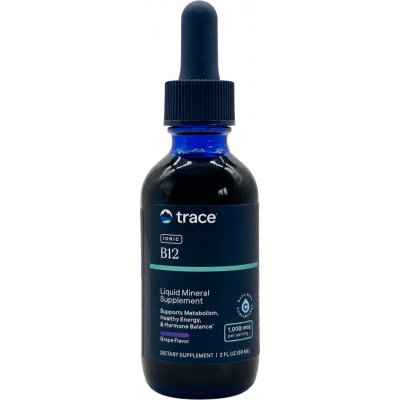 Trace Minerals Liquid Ionic B12 1000 mcg 59 ml – Hledejceny.cz