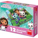 Dino licenční kostky Gábi 12 kostek – Hledejceny.cz