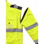 Canis CXS LUTON pánská výstražná bunda 2v1 žlutá modrá – Zboží Dáma