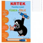 Akim Sešit aktivit Procvičuj si písmena a číslice Krtek + stíratelný popisovač v sáčku 16,5x24x2cm 10708353-XG – Hledejceny.cz