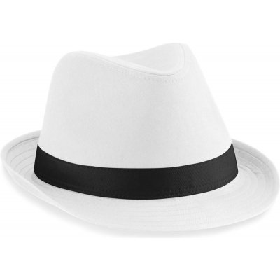Beechfield Fedora B 630 white-black – Sleviste.cz
