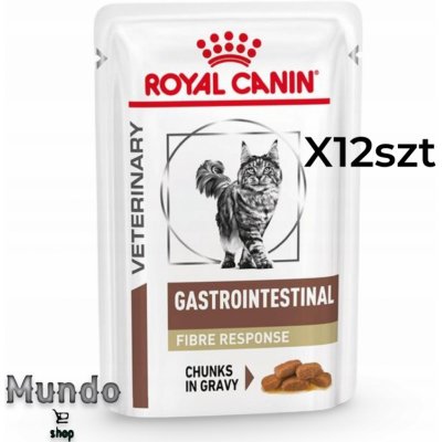 Royal Canin VD Cat Gastrointestinal Fibre Response 12 x 85 g – Hledejceny.cz