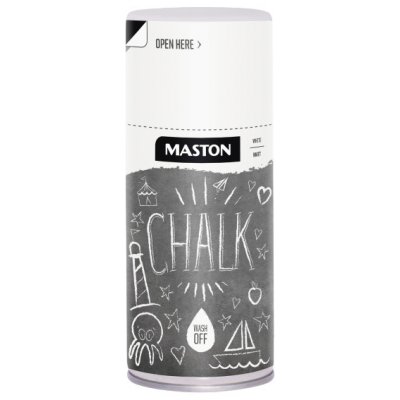 Maston Chalk Křída ve spreji 150ml Bílá – Sleviste.cz