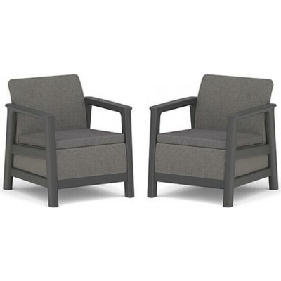 Keter SCANDI LINEA DUO SET -Mountain Grey/Grafit – Sleviste.cz