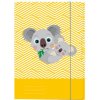 Desky na dokumenty Herlitz Cute animals - koala A3 desky s gumou 3 klopy