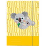 Herlitz Cute animals - koala A3 desky s gumou 3 klopy – Zboží Živě