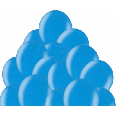 belbal Balónky metalické 085 CYAN – Zboží Dáma