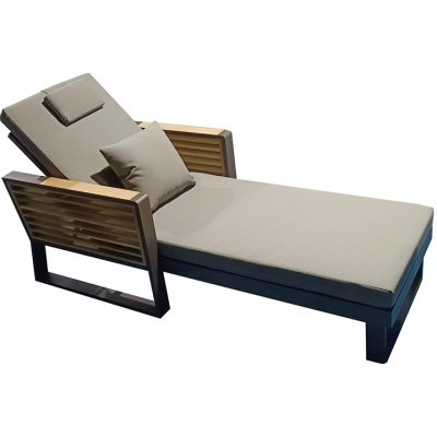 Higold NL Zahradní lehátko New York Brown Taupe HG204051BT – Hledejceny.cz
