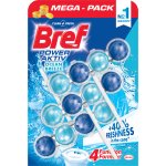 Bref Power Aktiv tuhý WC blok Ocean Breeze 3 x 50 g – Zboží Dáma