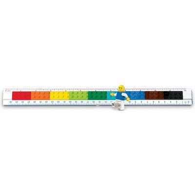 LEGO Licence LEGO pravítko 30cm s minifigurkou - LEGO52558 - expresní doprava – Zboží Dáma
