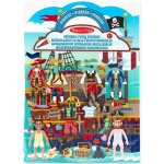Melissa & Doug Adhezní sešit se samolepkami Piráti – Zboží Mobilmania
