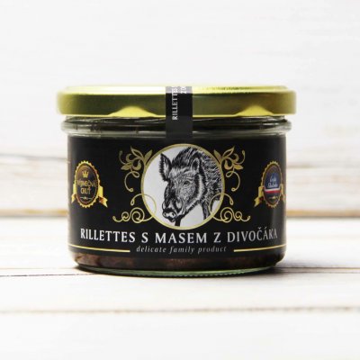 Rillettes z kančího masa 180 g – Hledejceny.cz
