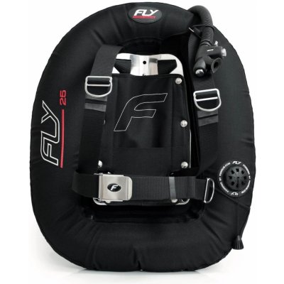 Finsub FLY SET 25D DIR ALU/SS Backplate Hliník – Zboží Dáma