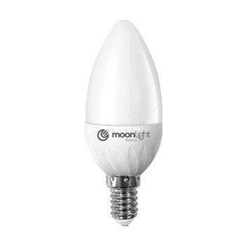 Moonlight LED žárovka E14 220-240V 3W 240lm 3000k teplá 25000h 2835 37mm/100mm