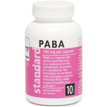 Natural SK Vitamín B10 Paba 100 mg 100 kapslí