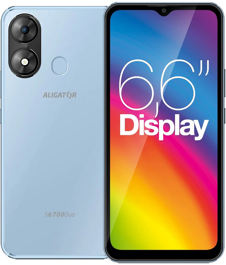 ALIGATOR S6700 Duo 4GB/128GB modrá na Heureka.cz