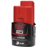 Milwaukee M12 B3 12V/3Ah 4932451388 – Zboží Dáma