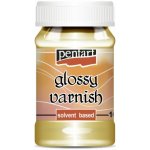 Pentart Lesklý lak na bázi rozpouštědla 100 ml – Zboží Mobilmania