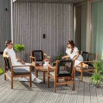 di volio Záhradný nábytok Marata černá/šedá – Hledejceny.cz