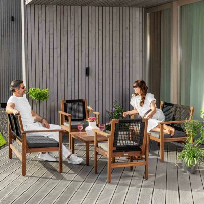 di volio Záhradný nábytok Marata černá/šedá – Hledejceny.cz