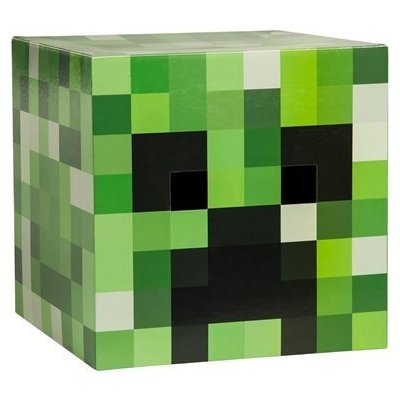 Minecraft lepenková hlava Creeper