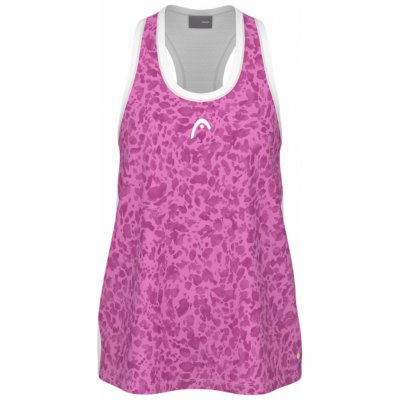 Head Girls Vision Agility Tank Top print vision/vivid pink – Zboží Dáma