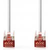 síťový kabel Nedis CCGP85221WT10 S/FTP CAT6, zástrčka RJ45 - zástrčka RJ45, 1m, bílý