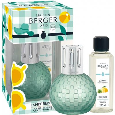 Maison Berger Paris katalytická lampa Disco zelená + Zest of verbena 250 ml – Zboží Dáma