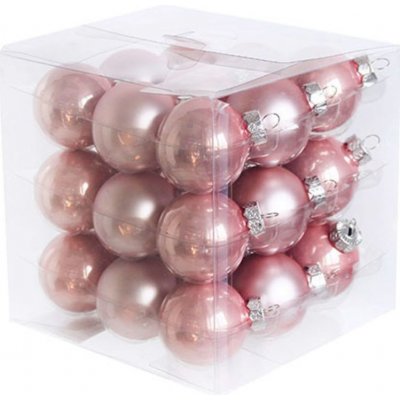 UH Koule sklo 2,5cm 27ks růžová – Hledejceny.cz