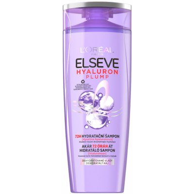 L'Oréal Paris Elseve Hyaluron Plump Moisture Shampoo hydratační šampon s kyselinou hyaluronovou 400 ml – Zboží Mobilmania