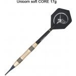 Sada soft šipek Unicorn CORE 17g, brass – Zboží Mobilmania
