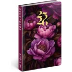 Presco Group B6 týdenní 2026 Petito Fialové květy – Zboží Mobilmania